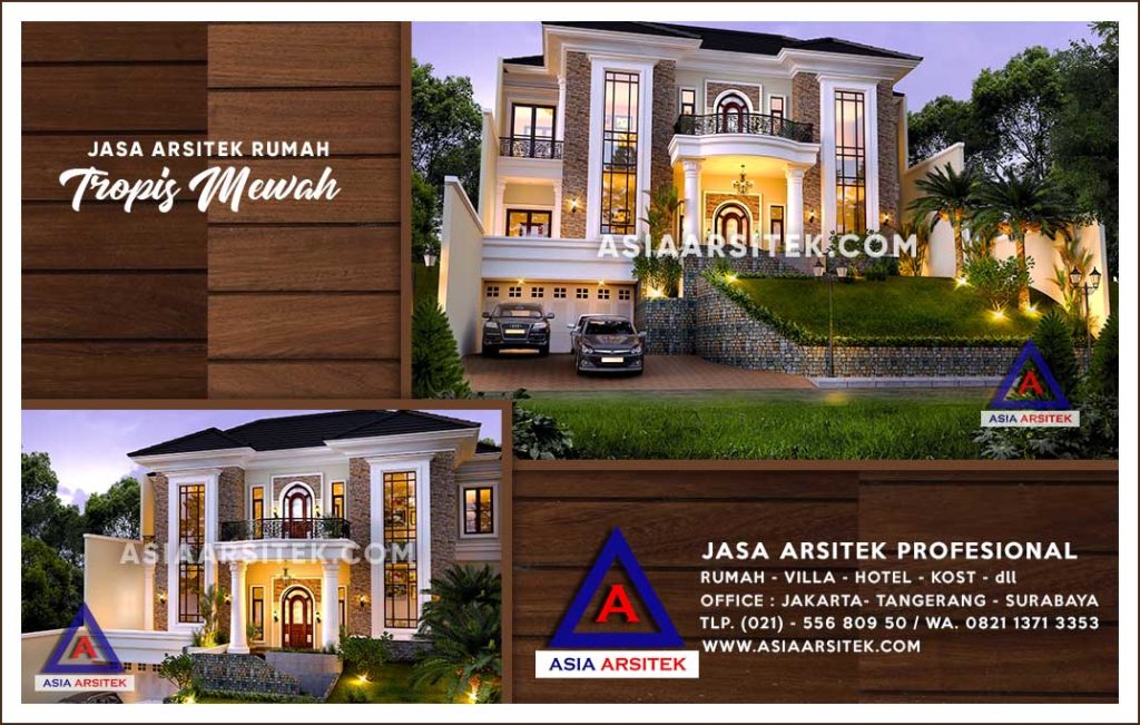 Jasa Arsitek Desain Gambar Rumah Mewah Di Pejanten Barat Jakarta Selatan