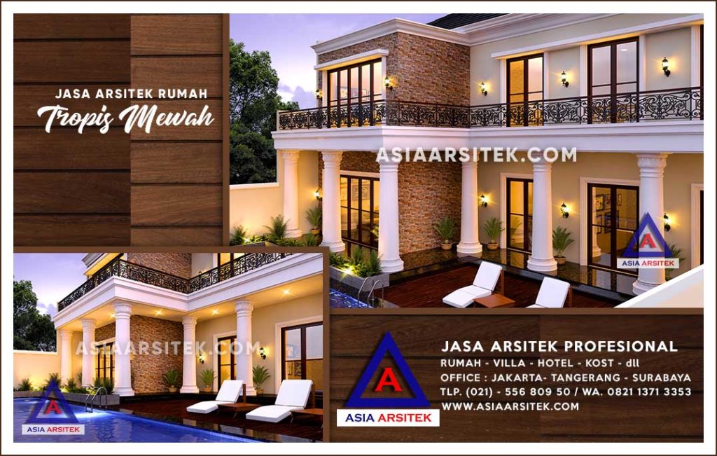 Jasa Arsitek Desain Gambar Rumah Mewah Di Pejanten Barat Jakarta Selatan