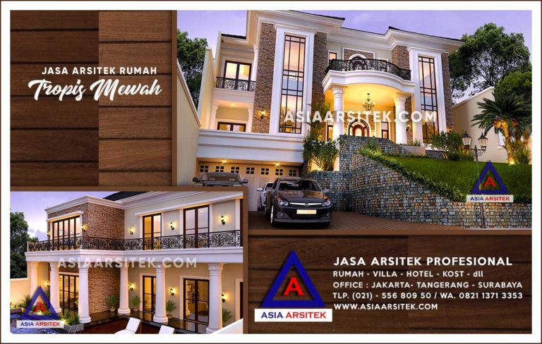 Jasa Arsitek Desain Gambar Rumah Mewah Di Pejanten Barat Jakarta Selatan