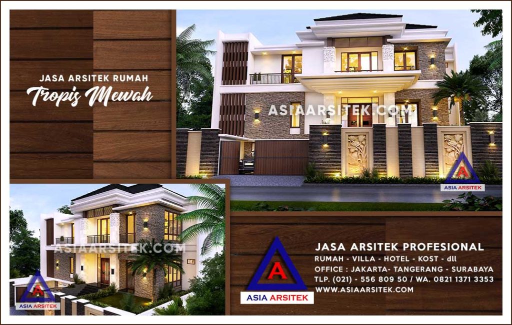 Jasa Arsitek Desain Gambar Rumah Mewah Di Pejanten Timur Jakarta Selatan