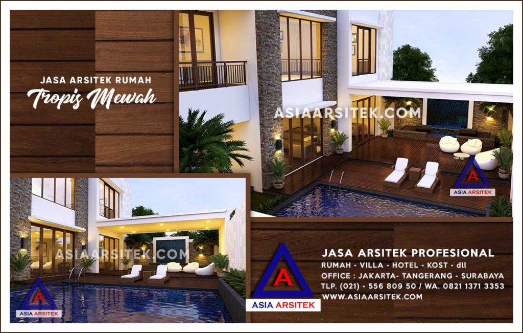 Jasa Arsitek Desain Gambar Rumah Mewah Di Pejanten Timur Jakarta Selatan