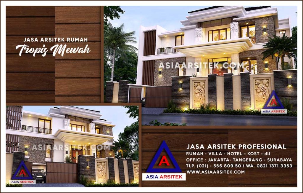 Jasa Arsitek Desain Gambar Rumah Mewah Di Pejanten Timur Jakarta Selatan