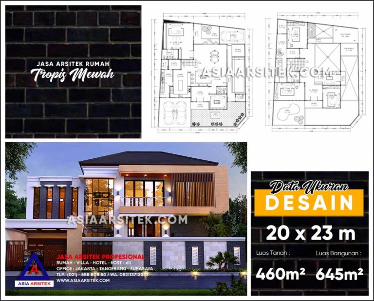 Jasa Arsitek Desain Gambar Rumah Mewah Di Penggilingan Jakarta Timur