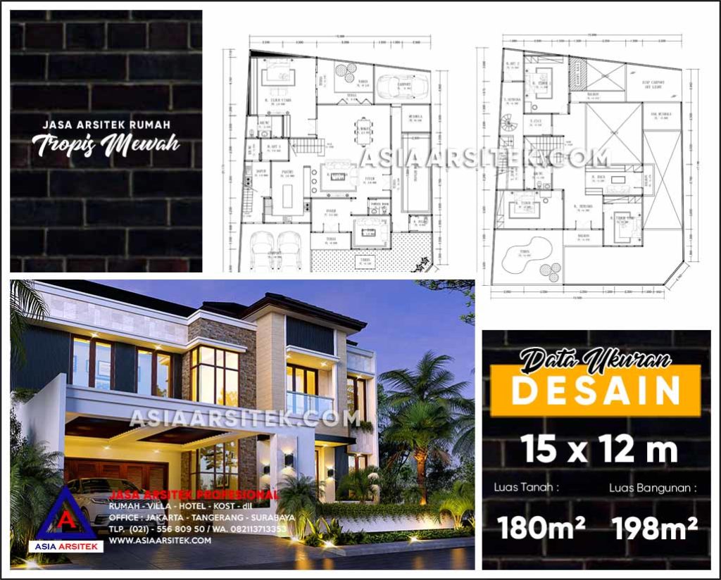 Jasa Arsitek Desain Gambar Rumah Mewah Di Pondok Kelapa Jakarta Timur