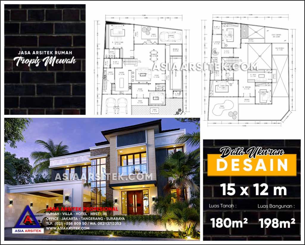 Jasa Arsitek Desain Gambar Rumah Mewah Di Pondok Kelapa Jakarta Timur