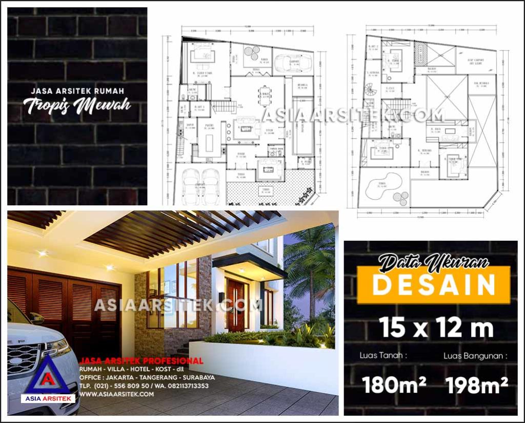 Jasa Arsitek Desain Gambar Rumah Mewah Di Pondok Kelapa Jakarta Timur