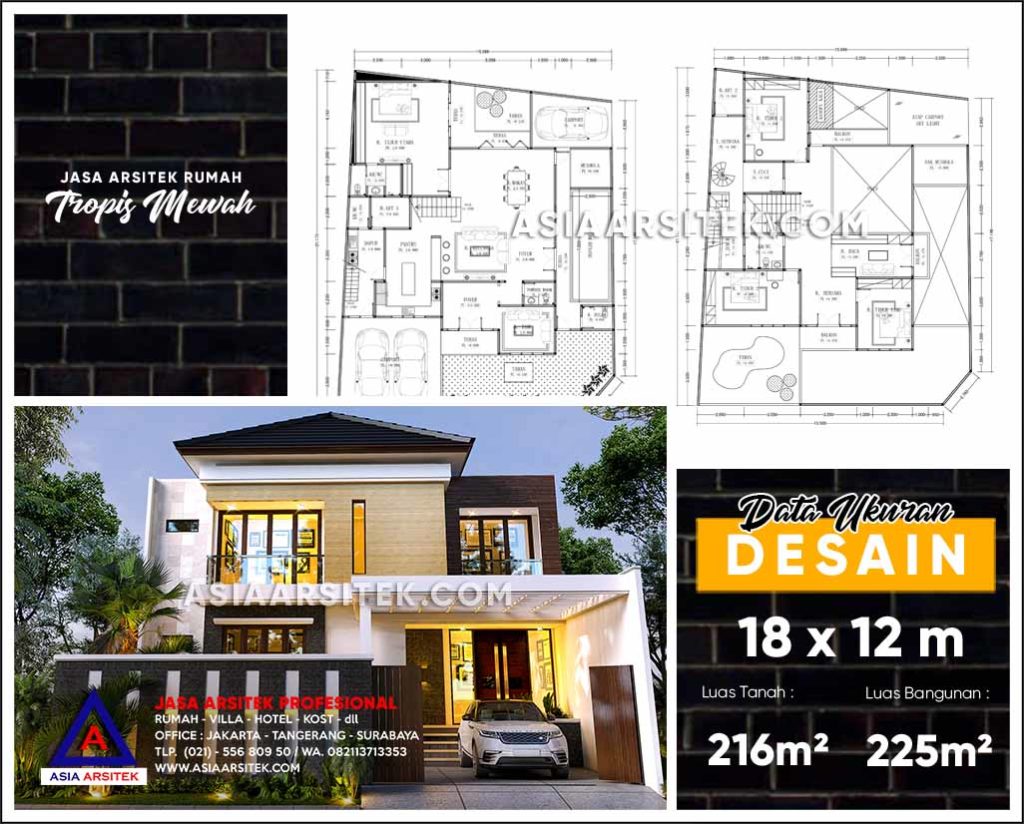 Jasa Arsitek Desain Gambar Rumah Mewah Di Pondok Kopi Jakarta Timur