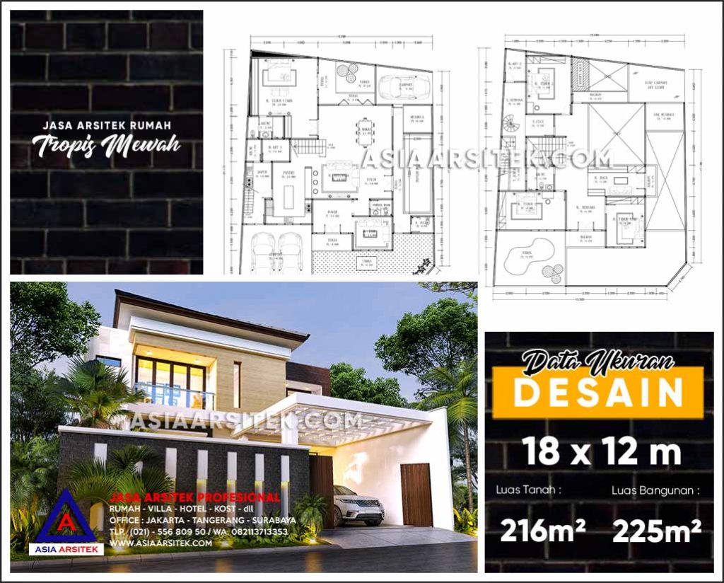 Jasa Arsitek Desain Gambar Rumah Mewah Di Pondok Kopi Jakarta Timur