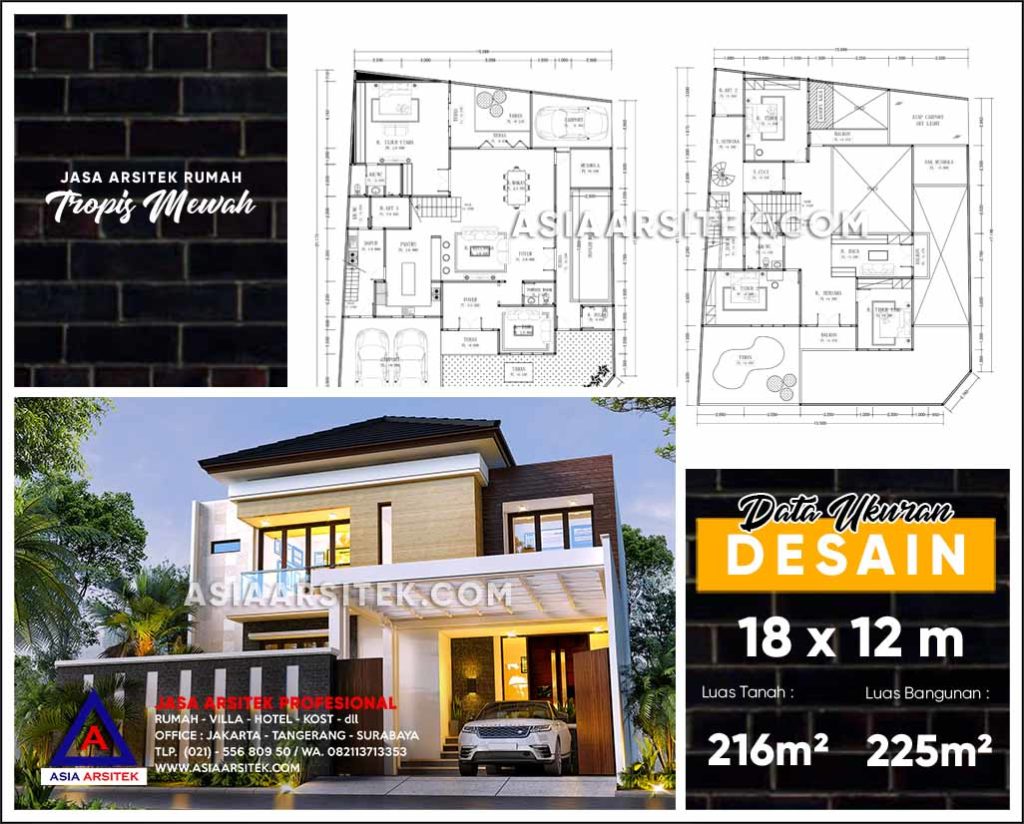 Jasa Arsitek Desain Gambar Rumah Mewah Di Pondok Kopi Jakarta Timur