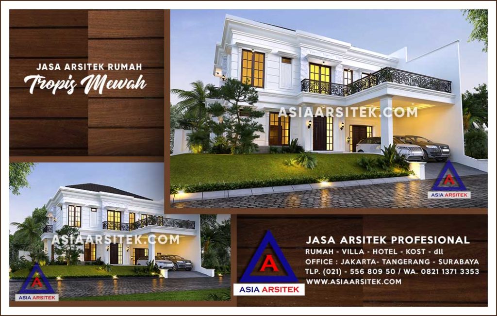 Jasa Arsitek Desain Gambar Rumah Mewah Di Pondok Labu Jakarta Selatan