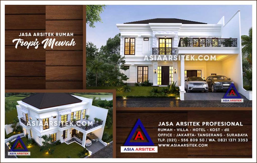 Jasa Arsitek Desain Gambar Rumah Mewah Di Pondok Labu Jakarta Selatan