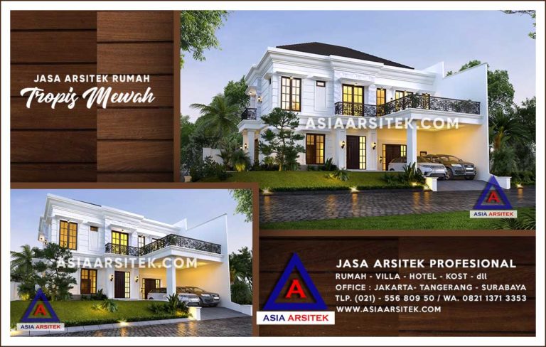 Jasa Arsitek Desain Gambar Rumah Mewah Di Pondok Labu Jakarta Selatan