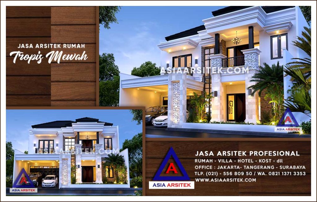Jasa Arsitek Desain Gambar Rumah Mewah Di Ragunan Jakarta Selatan