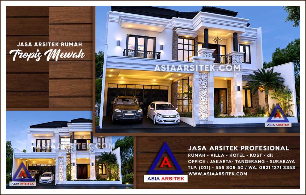 Jasa Arsitek Desain Gambar Rumah Mewah Di Ragunan Jakarta Selatan