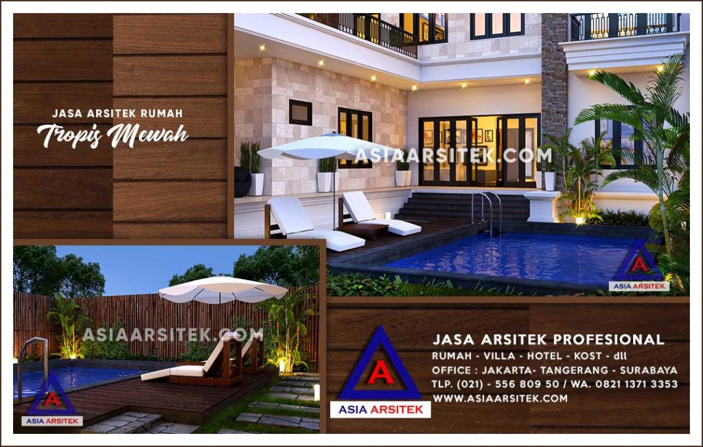 Jasa Arsitek Desain Gambar Rumah Mewah Di Ragunan Jakarta Selatan