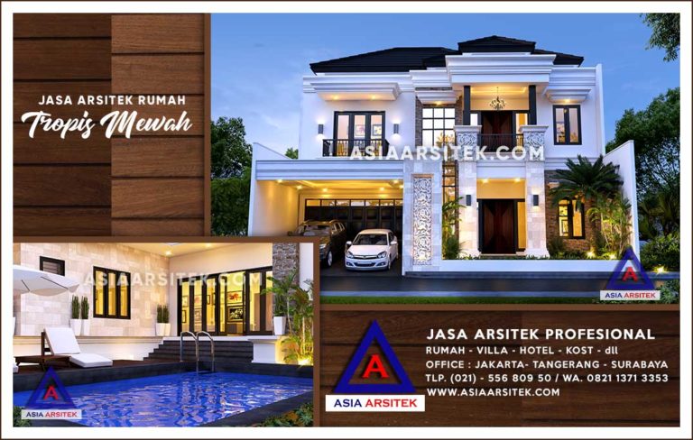 Jasa Arsitek Desain Gambar Rumah Mewah Di Ragunan Jakarta Selatan