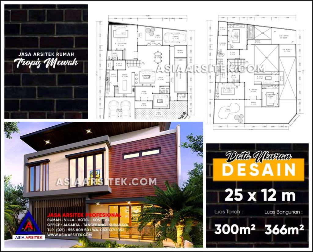 Jasa Arsitek Desain Gambar Rumah Mewah Di Rambutan Jakarta Timur