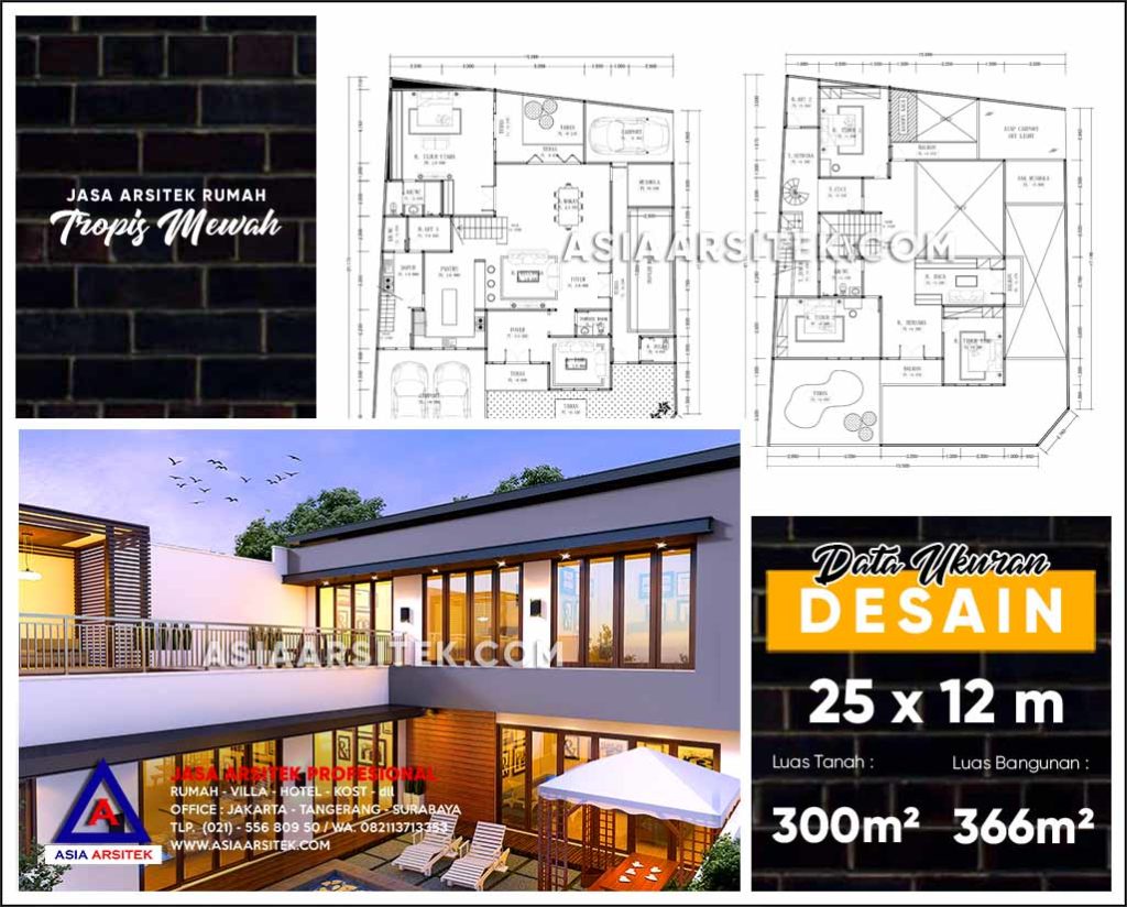 Jasa Arsitek Desain Gambar Rumah Mewah Di Rambutan Jakarta Timur