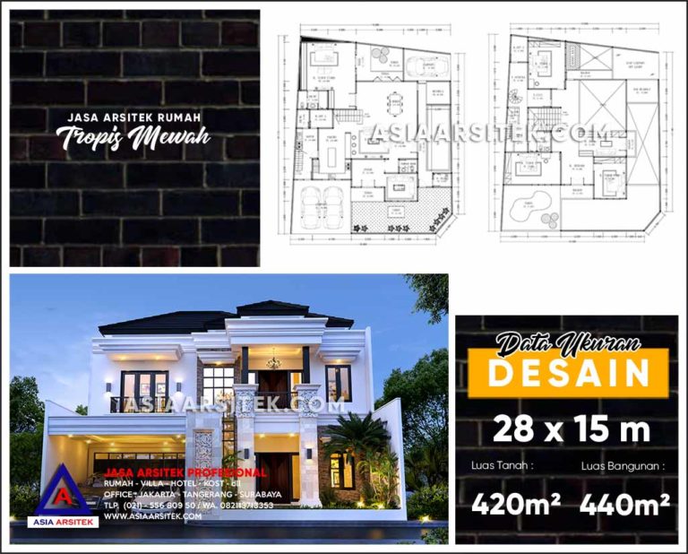 Jasa Arsitek Desain Gambar Rumah Mewah Di Rawa Terate Jakarta Timur