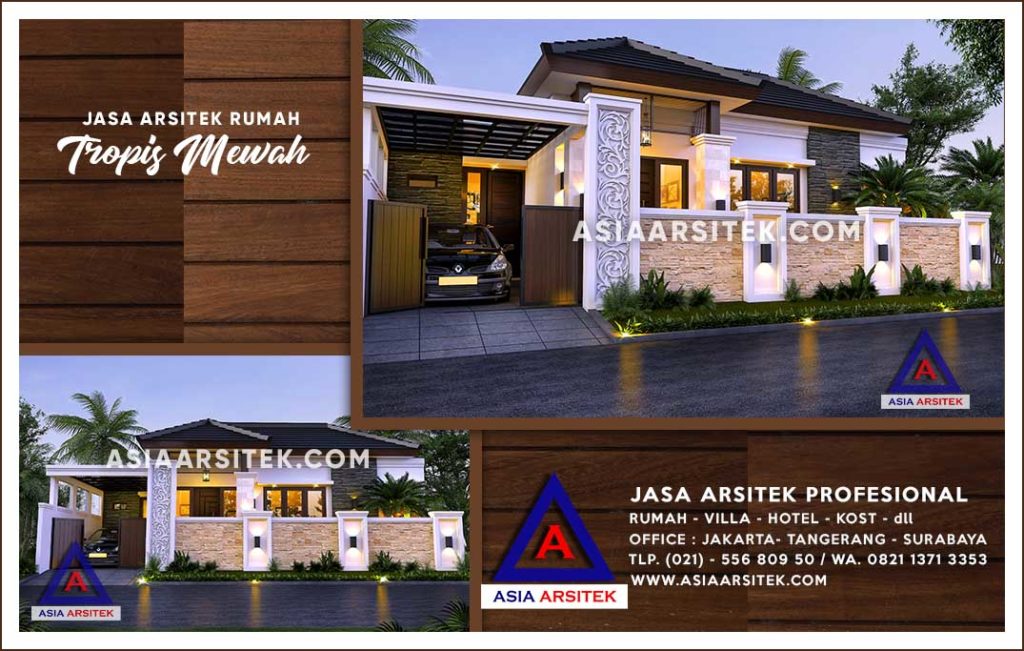 Jasa Arsitek Desain Gambar Rumah Mewah Di Tebet Barat Jakarta Selatan