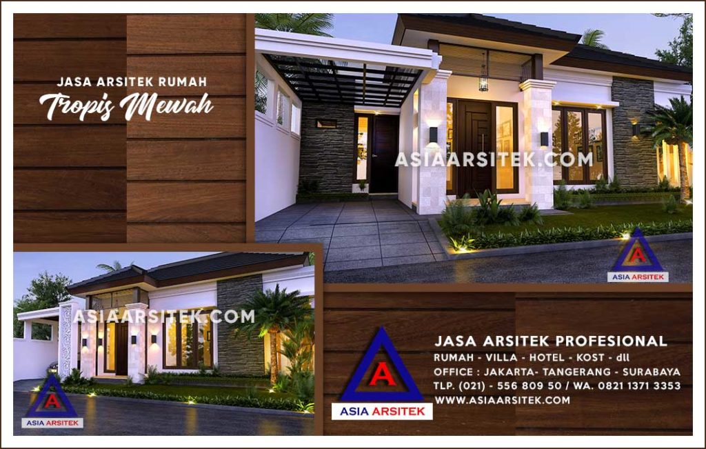 Jasa Arsitek Desain Gambar Rumah Mewah Di Tebet Barat Jakarta Selatan