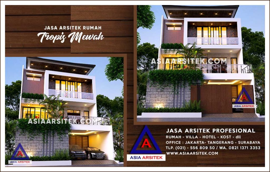 Jasa Arsitek Desain Gambar Rumah Mewah Di Tebet Jakarta Selatan
