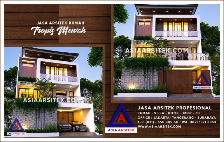 Jasa Arsitek Desain Gambar Rumah Mewah Di Tebet Jakarta Selatan