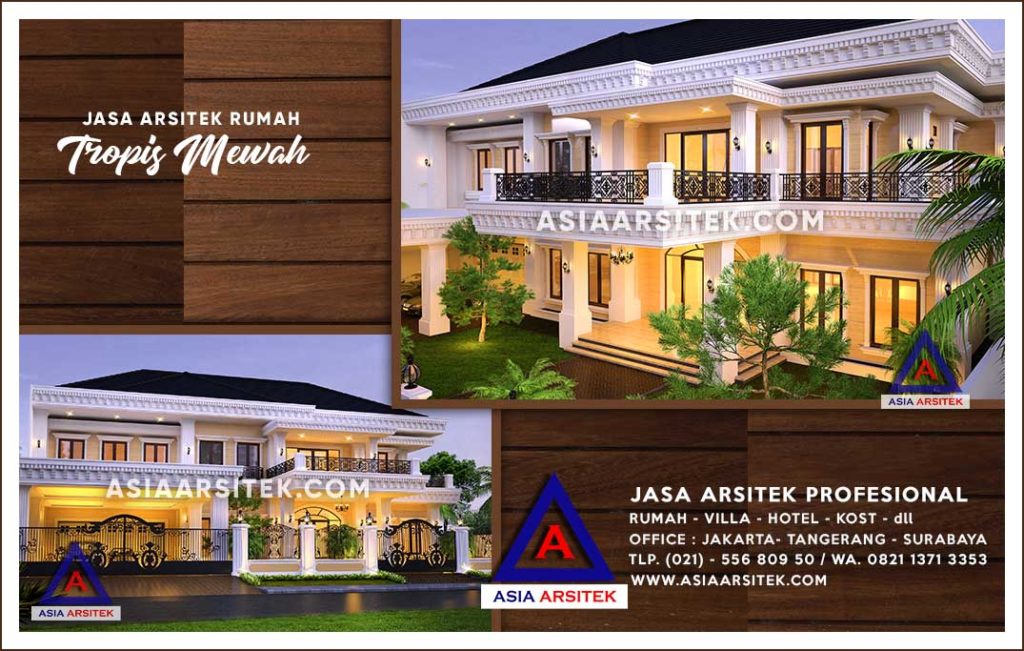 Jasa Arsitek Desain Gambar Rumah Mewah Di Tebet Timur Jakarta Selatan