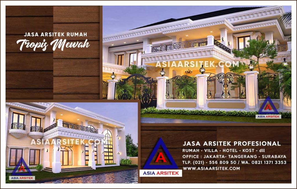 Jasa Arsitek Desain Gambar Rumah Mewah Di Tebet Timur Jakarta Selatan