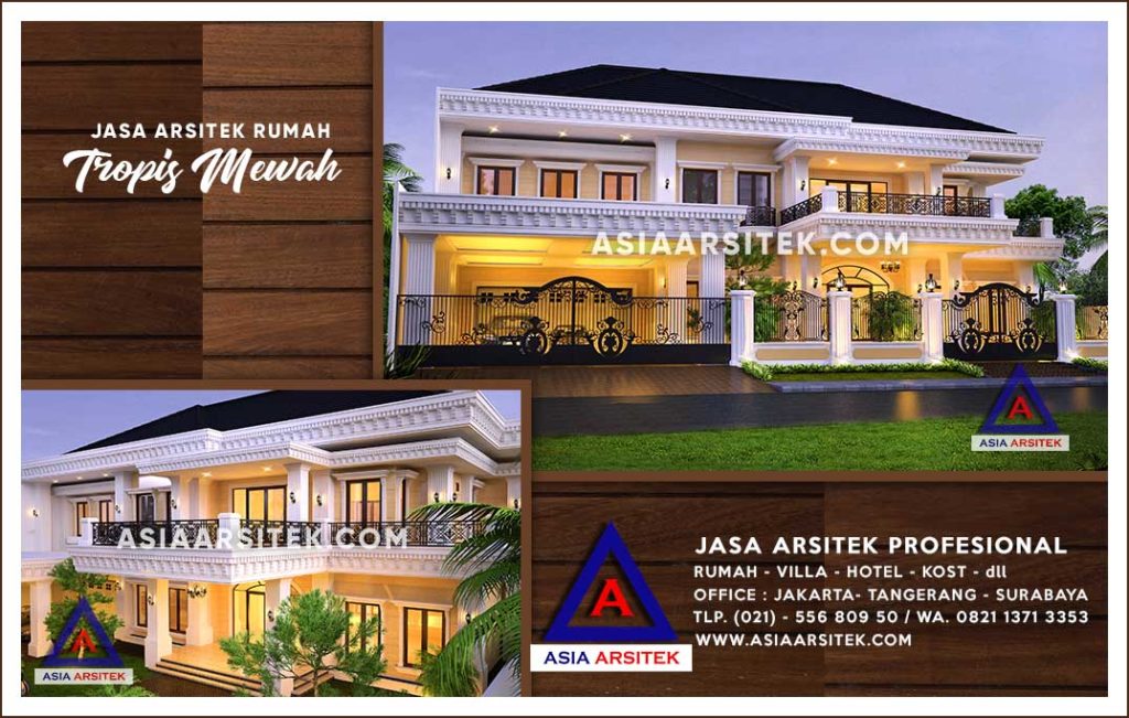 Jasa Arsitek Desain Gambar Rumah Mewah Di Tebet Timur Jakarta Selatan