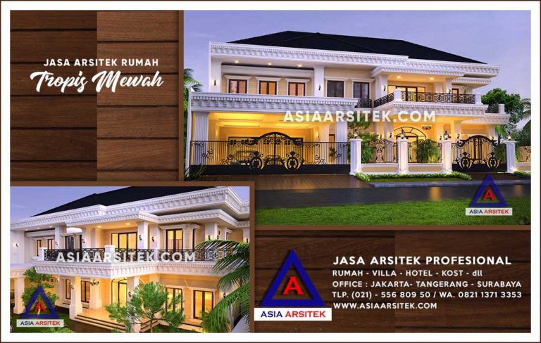 Jasa Arsitek Desain Gambar Rumah Mewah Di Tebet Timur Jakarta Selatan