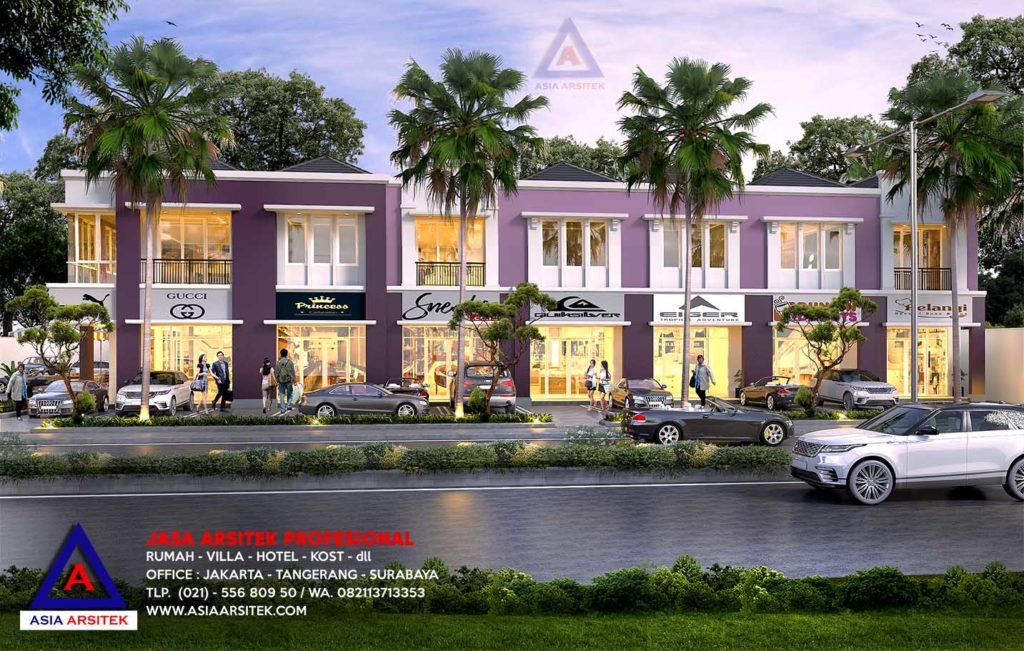 Jasa Arsitek Desain Ruko 2 Lantai Di Jatiasih Kota Bekasi Jawa Barat