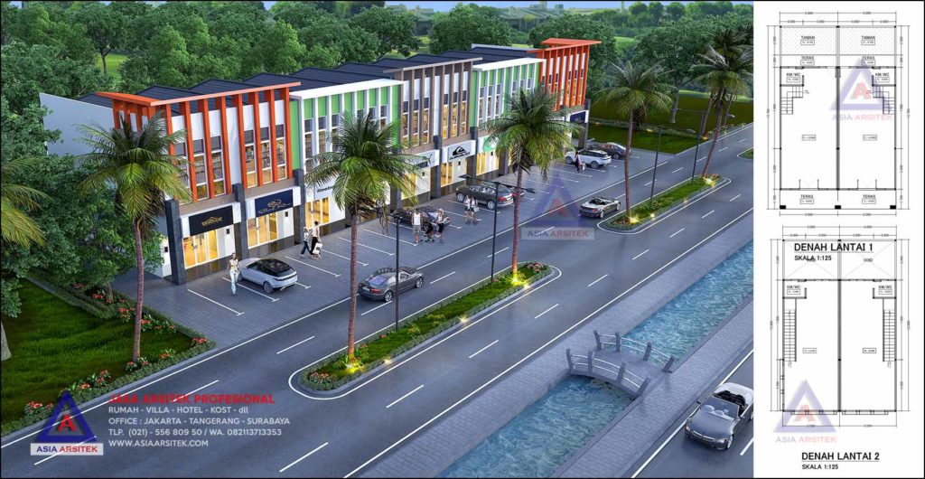 Jasa Arsitek Desain Ruko 2 Lantai Di Pulogadung Jakarta Timur