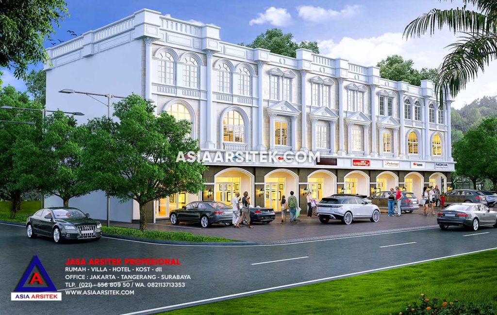 Jasa Arsitek Desain Ruko 3 Lantai Di Bintaro Tangerang Selatan
