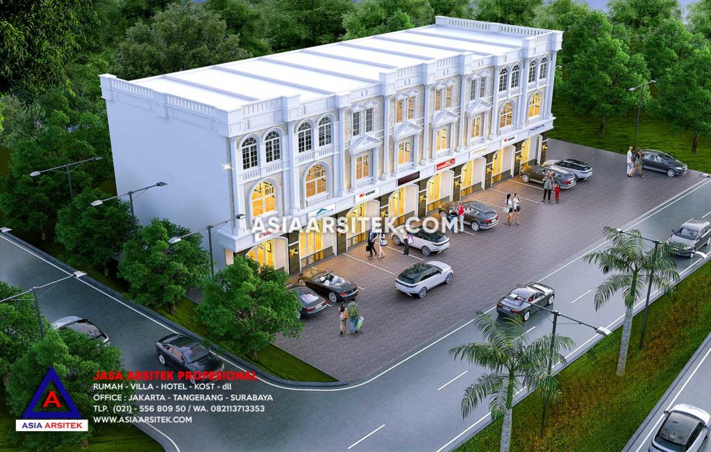 Jasa Arsitek Desain Ruko 3 Lantai Di Bintaro Tangerang Selatan