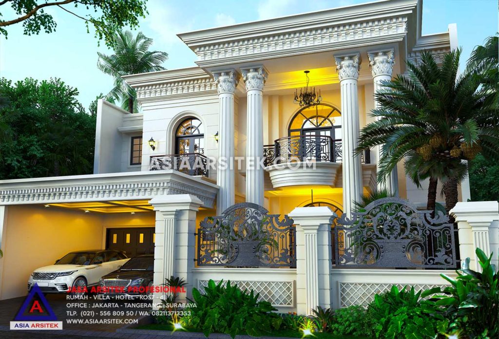 Jasa Arsitek Desain Rumah Mewah Pak Anur Di BSD City Tangerang Selatan