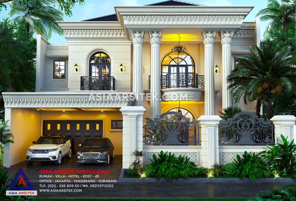 Jasa Arsitek Desain Rumah Mewah Pak Anur Di BSD City Tangerang Selatan