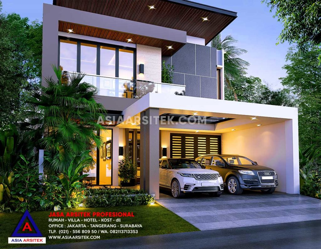Jasa Arsitek Desain Rumah Minimalis 2 Lantai Gading Serpong Tangerang