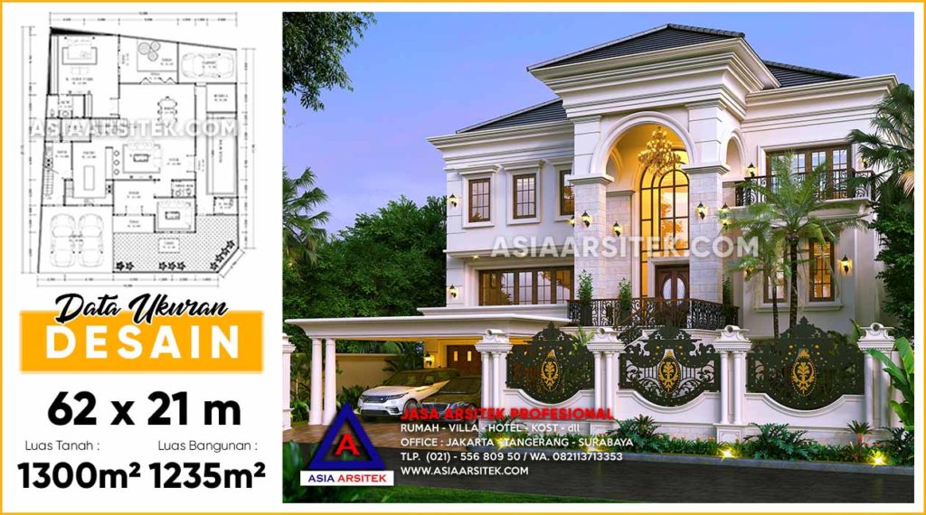 Jasa Gambar Rumah Mewah Di Kebayoran Baru Jakarta Selatan