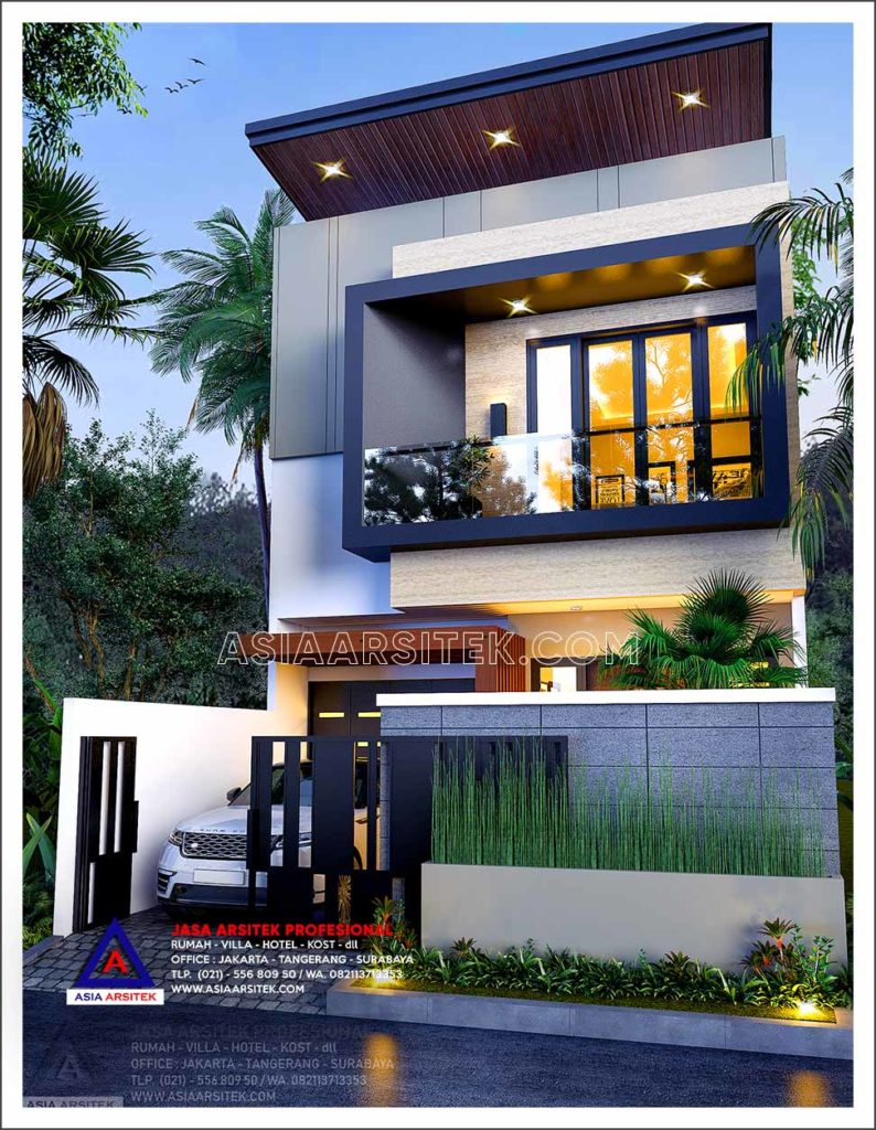 Jasa Gambar Rumah Minimalis 2 Lantai Kebon Jeruk Jakarta Barat