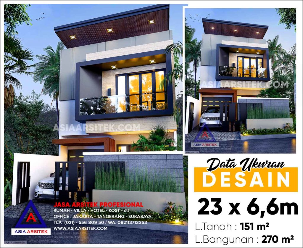 Jasa Gambar Rumah Minimalis 2 Lantai Kebon Jeruk Jakarta Barat