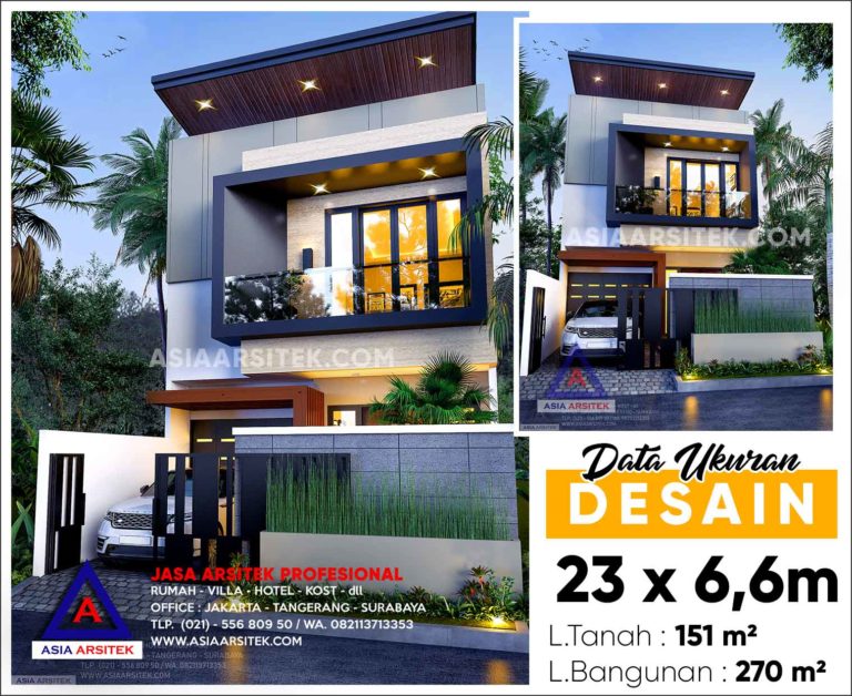 Jasa Gambar Rumah Minimalis 2 Lantai Kebon Jeruk Jakarta Barat