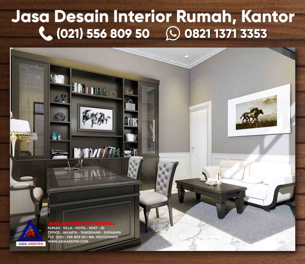 Jasa Desain Interior Rumah Kantor Pik Pantai Indah Kapuk Jakarta Utara