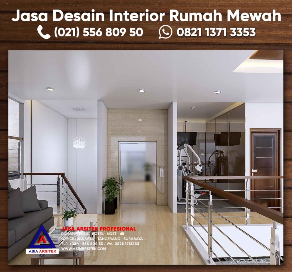 Jasa Desain Interior Rumah Ruang Tamu Ruang Keluarga