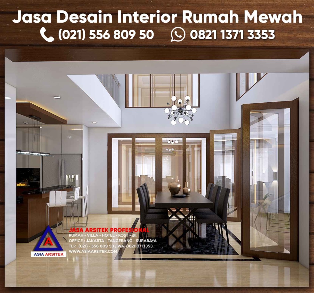 Jasa Desain Interior Rumah Ruang Tamu Ruang Keluarga