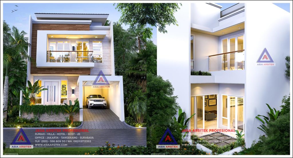 Jasa Gambar Desain Rumah Minimalis 2 Lantai Di Kebon Jeruk Jakarta Barat