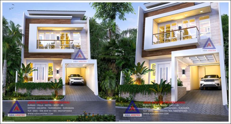 Jasa Gambar Desain Rumah Minimalis 2 Lantai Di Kebon Jeruk Jakarta Barat