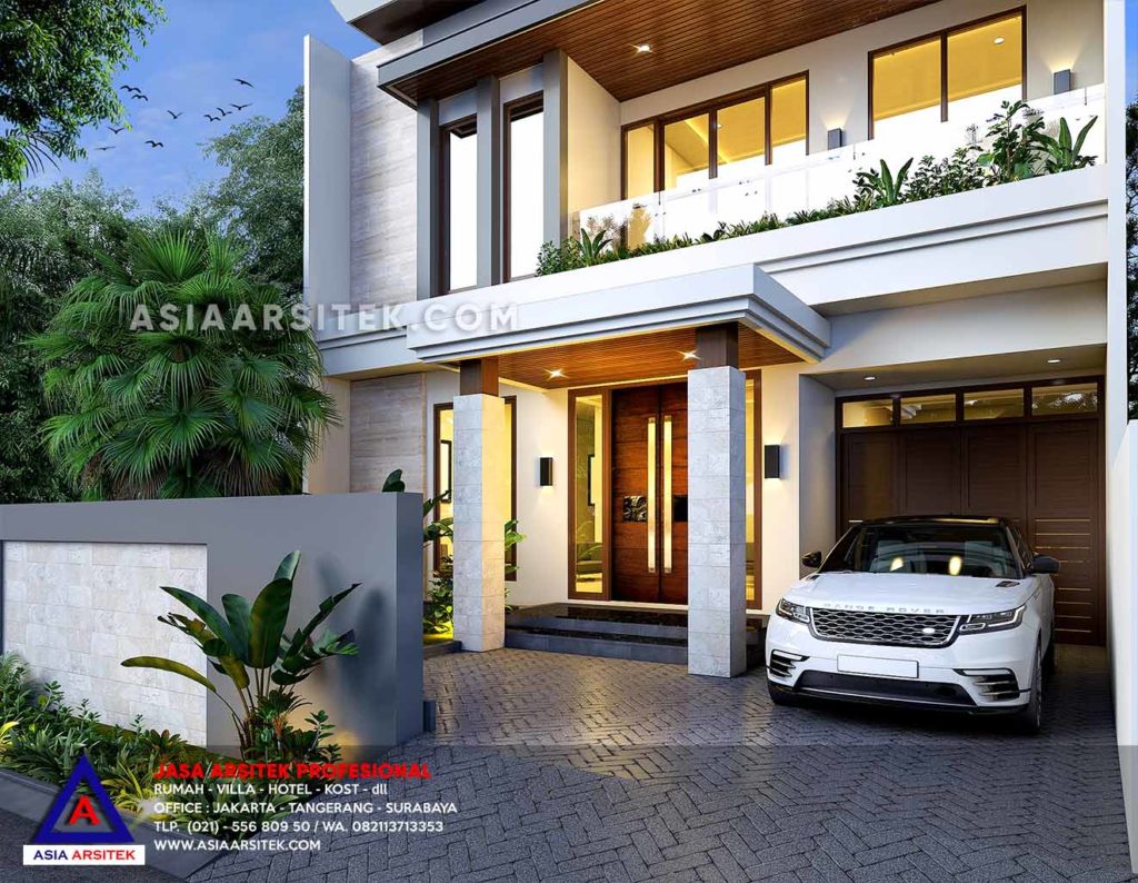 Jasa Arsitek Desain Rumah 2 Lantai Minimalis Citra Raya Cikupa Tangerang