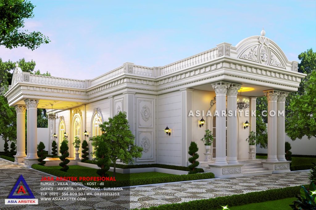 Jasa Arsitek Desain Aula Pertemuan Mewah Klasik