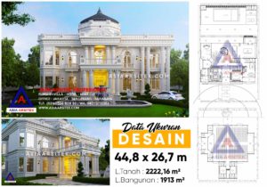 Jasa Arsitek Desain Rumah Klasik Mewah Idaman Yang Megah Di Jayapura Papua